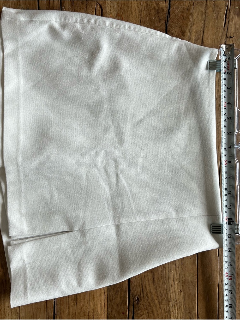 ZARA White Women's Wrap Mini Shorts Skort SKIRT m - Picture 2 of 9